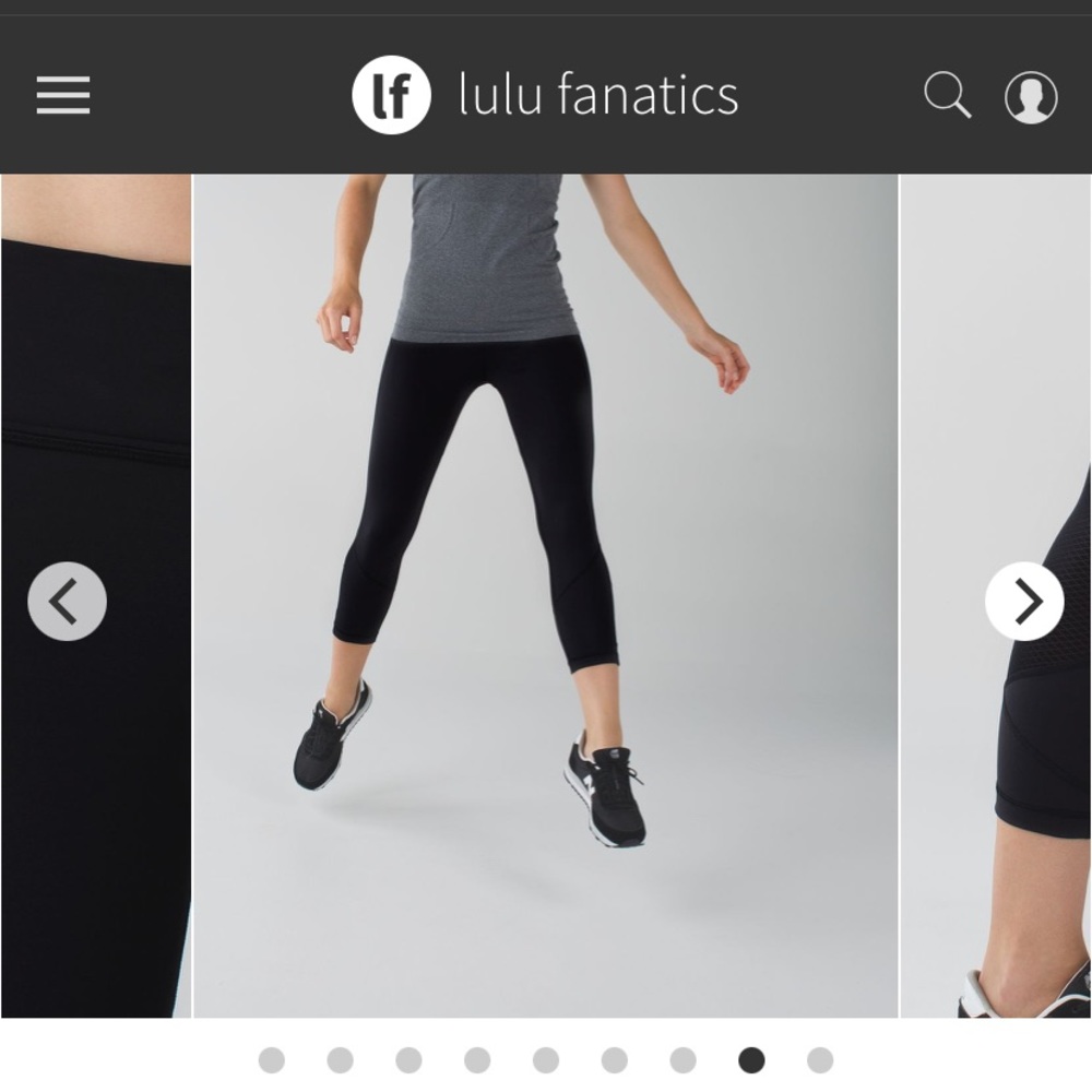 Lululemon Pace Rival Crop - Picture 5 of 5